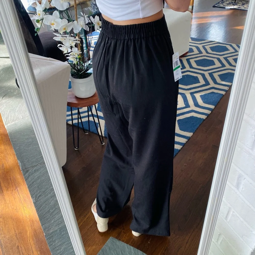 MICHAEL KORS Black Elegant Wide Leg Trouser! 🖤